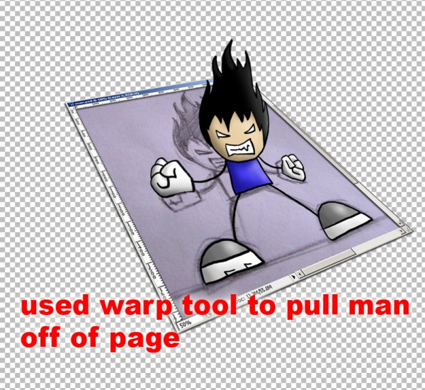 Creation of coming to life: Step 5